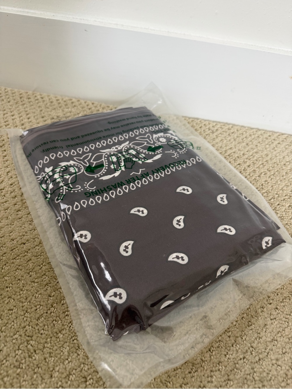 Brown Bandana Unisex Multi-Purpose - Packaged - 30 pieces